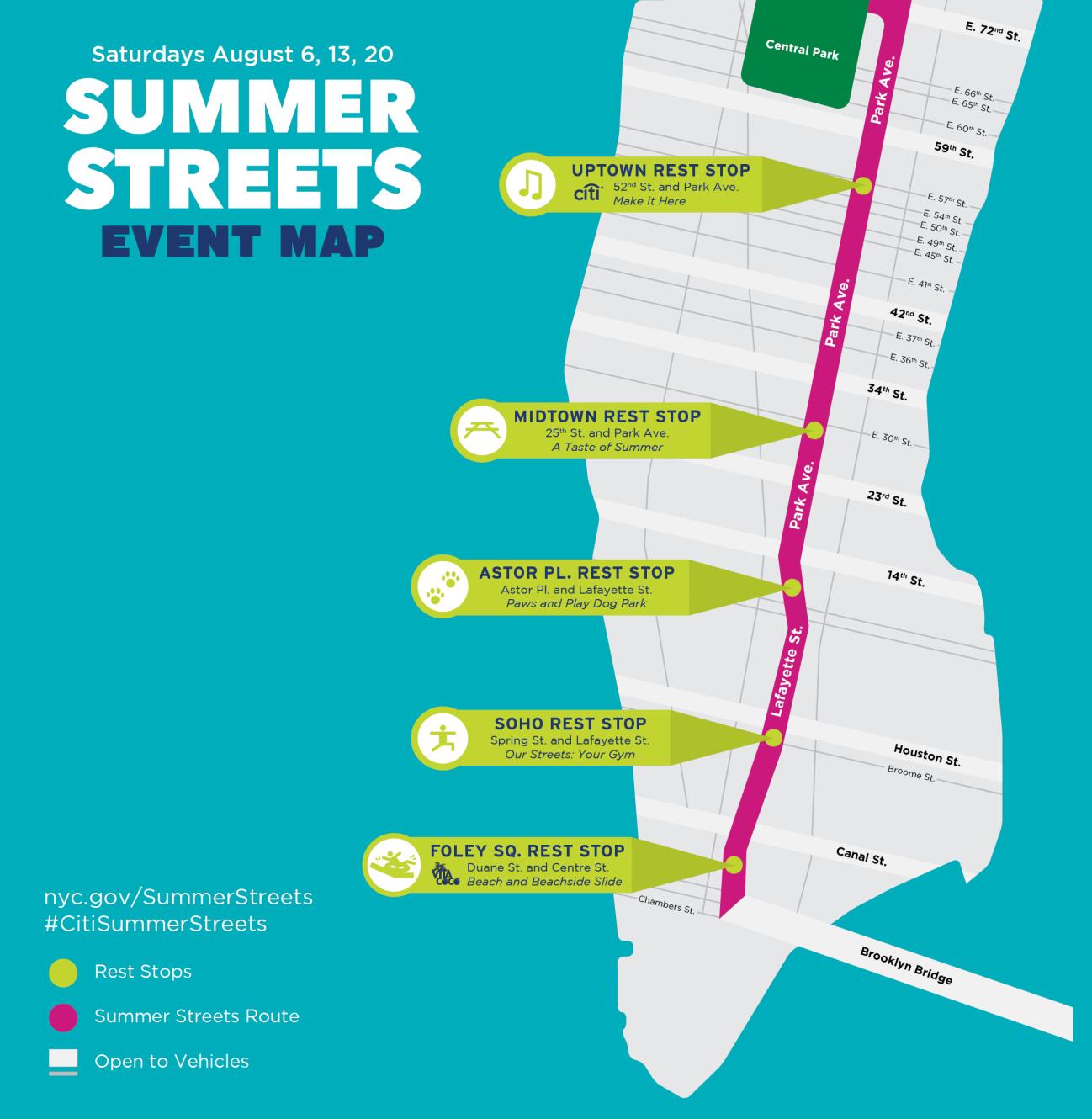 Summer Streets Map