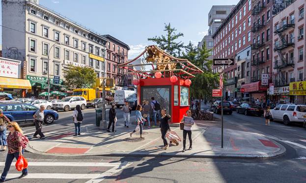 Chinatown subway station entrance