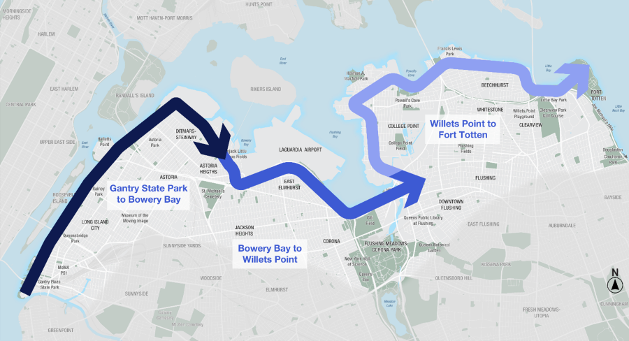 Queens Waterfront Greenway Plan