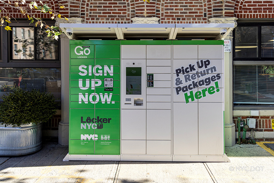GoLocker pictured in Sunnyside, Queens