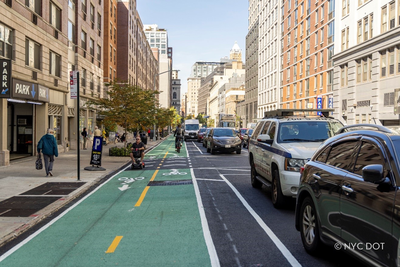 Photo of the redesigned Schermerhorn Street