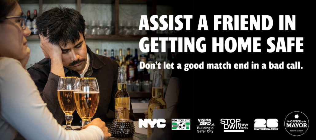 Assist a friend in getting home safe Don’t let a good match end in a bad call