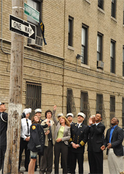 Bronx Street Renamed to Honor Lt. Howard J. Carpluk, E-42