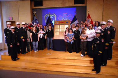Plaque Dedication for Seven Members of Emergency Medical Dispatch