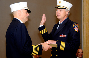 Chief Robert Sweeney was promoted to Chief of Operations.