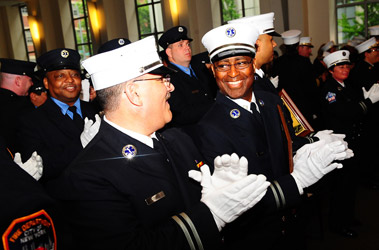 At the start of EMS Week, the FDNY promoted 24 EMS officers.