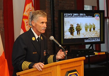 Chief Kilduff explains the making of FDNY 2001-2011: A DECADE OF REMEMBRANCE AND RESILIENCE