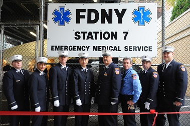 Members serving out of EMS Station 7.