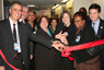 (Front row, L to R) Steven Alexander, Executive Director; Michael Rawlings, Associate Director, Facilities Management; State Sen. Liz Krueger; Dr. Jennifer Havens; Lynda D. Curtis, HHC Senior Vice Pre