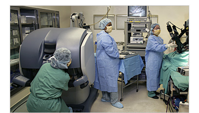 Robotic assisted surgery at Elmhurst Hospital Center