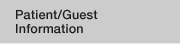 Patient Guest Information