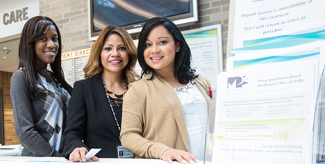 MetoPlus Booth at Bellevue Hospital Center