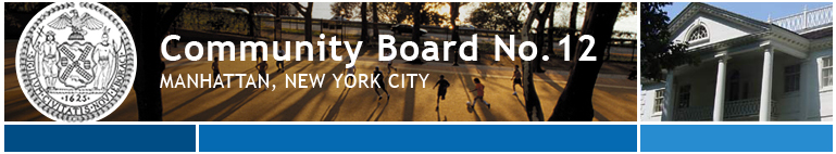 Community Board No. 12, Manhattan, New York City