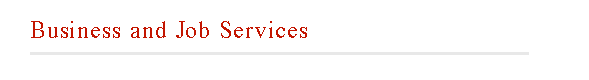 Local Business and Job Services