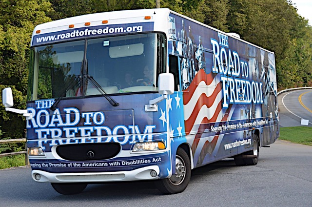 Photo of Road to Freedom Bus