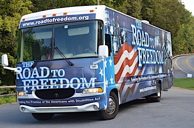 Photo of Road to Freedom Bus