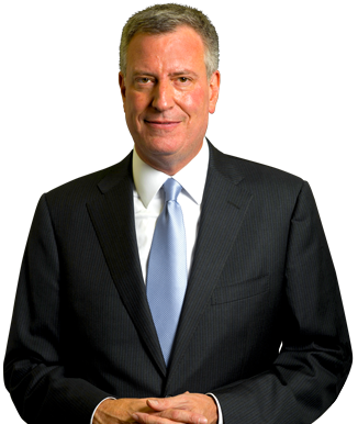 mayor Bill de Blasio
