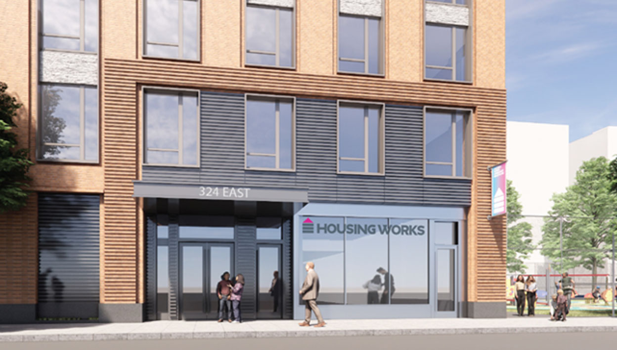 illustration, Residential and community facility entrances