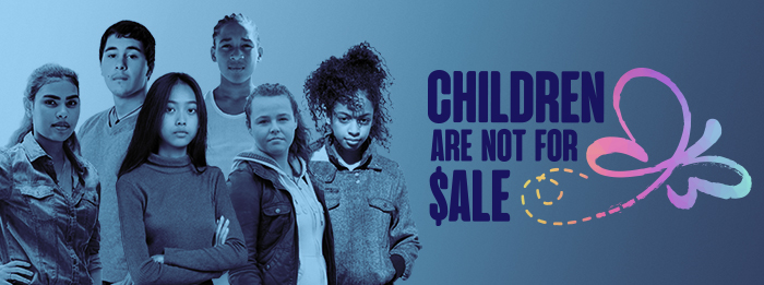 Children Are NOT For Sale logo