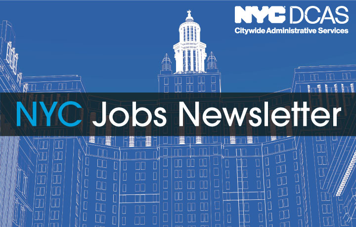 Graphic NYC Jobs Newsletter.