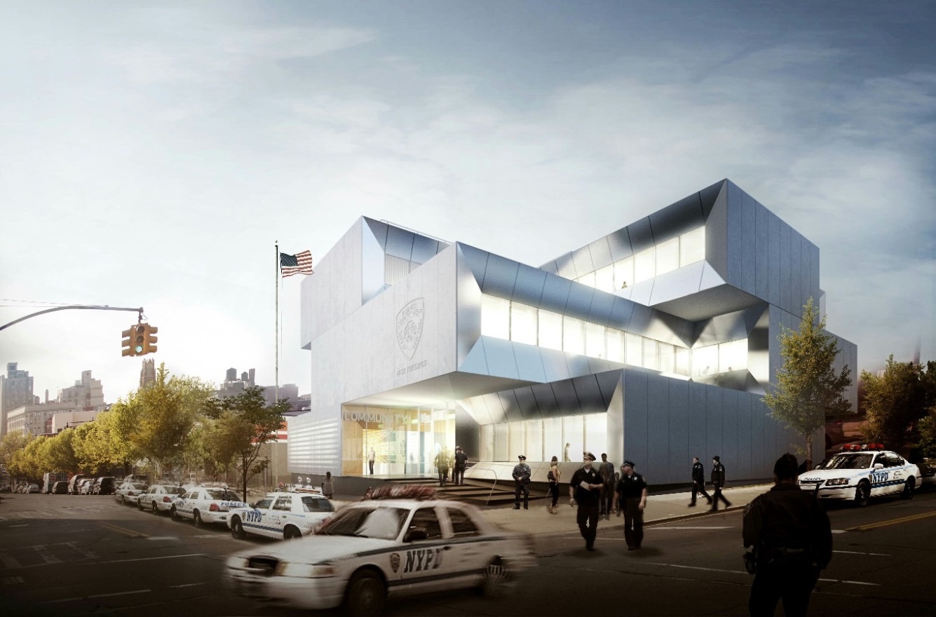 Rendering of the 40th Precinct in the South Bronx