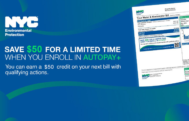 An image with a DEP bill and text that says save $50 when you enroll in Autopay
                                           
