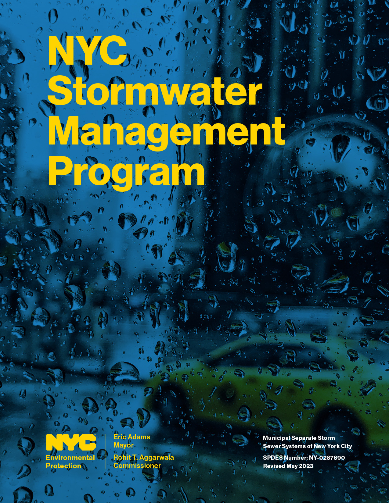 NYC Stormwater Management Plan Cover