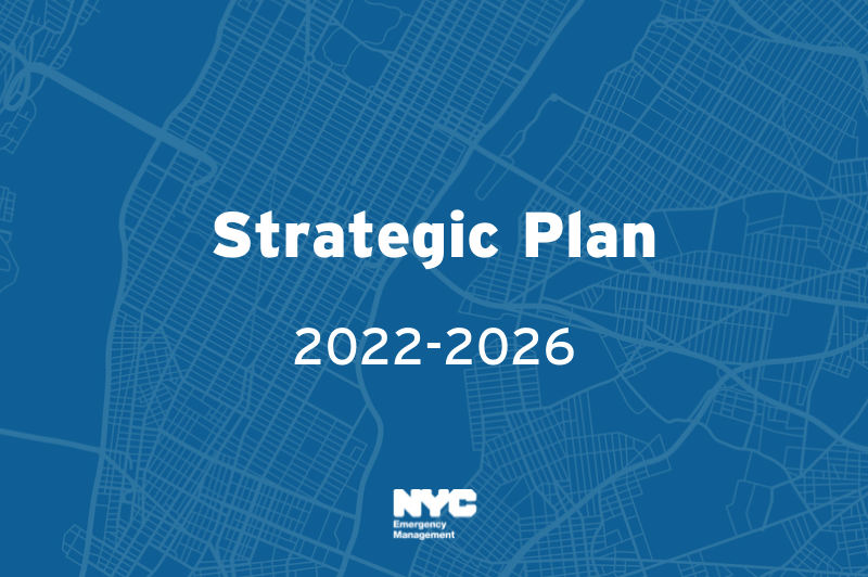 A map graphic that reads Strategic Plan 2022-2026.
                                           