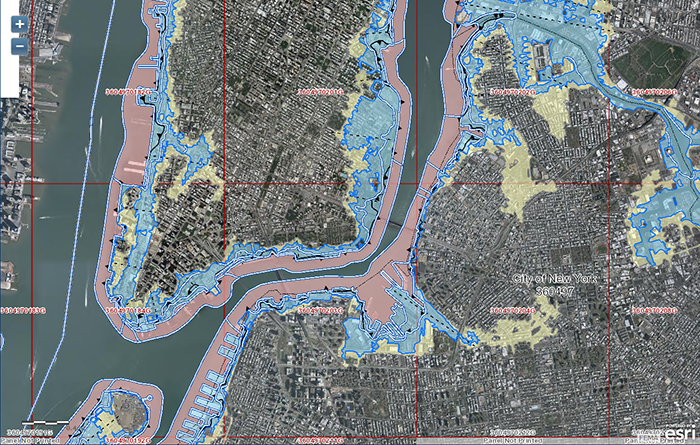 FEMA NYC Flood Zones Map
