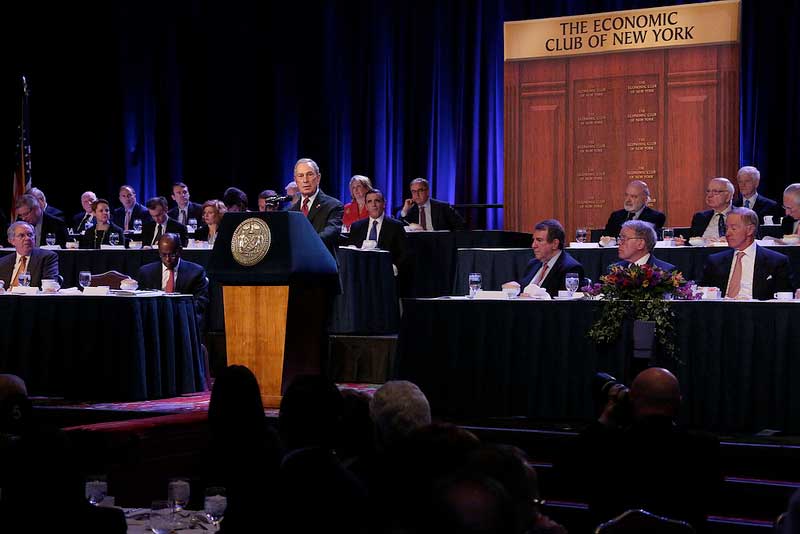 Mayor Bloomberg: the rise of cities, their future and the labor-electoral complex