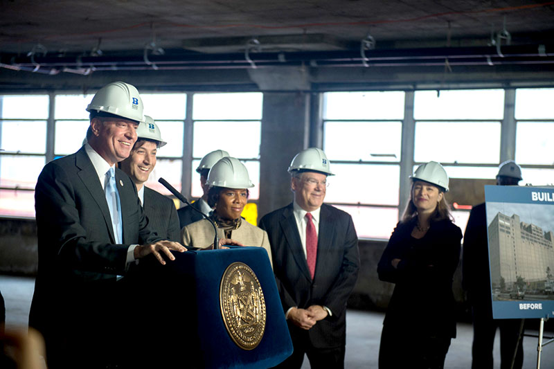 De Blasio Administration Launches Major Manufacturing Expansion at Brooklyn Navy Yard