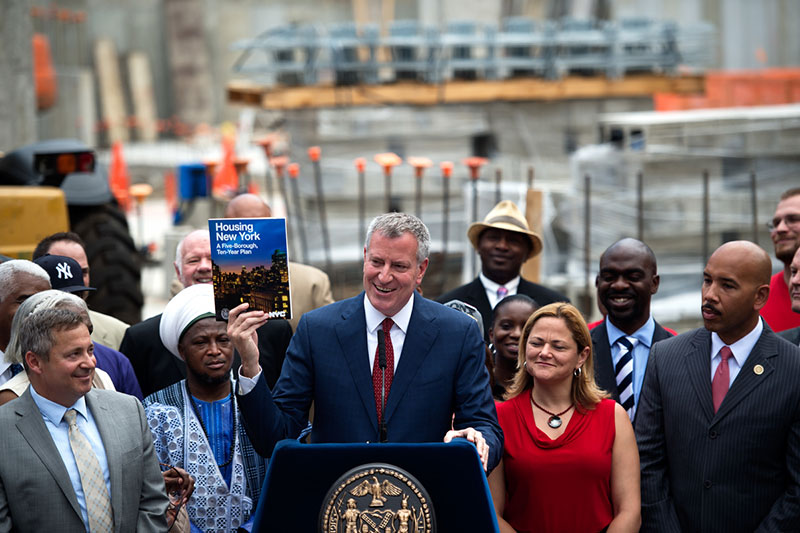 De Blasio Administration Announces a Record-Breaking 20,325 Affordable Apartments and Homes