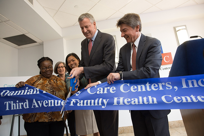 Mayor de Blasio, NYCEDC and Speaker Mark-Viverito Announce Grand Opening of New Health Center