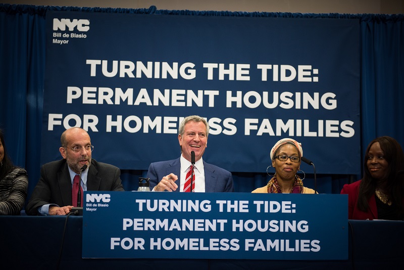 Mayor de Blasio Moves to Convert Cluster Buildings Into Permanent Affordable Housing