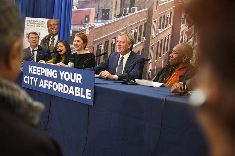 Mayor de Blasio Announces City Secured More Affordable Housing in 2017 Than in Any Prior Year