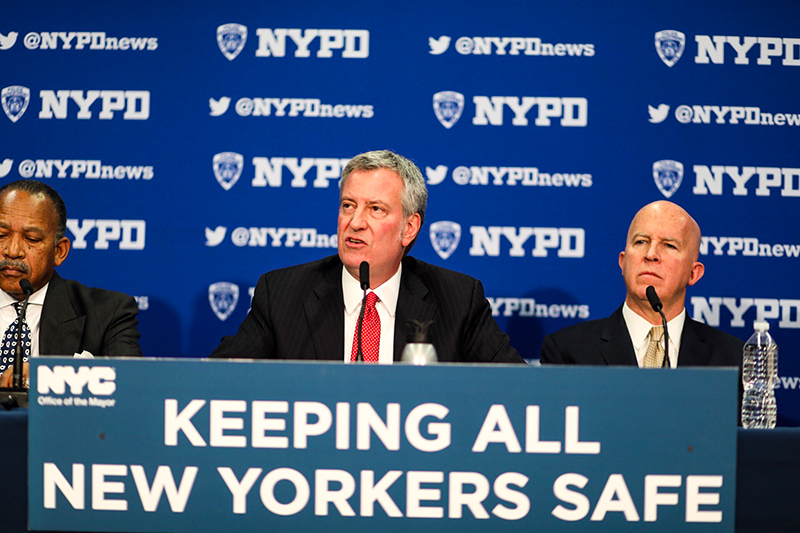 De Blasio Administration, NYPD Announce All Officers on Patrol to Wear Body Cameras by End of 2018