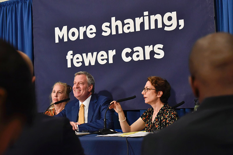 Mayor de Blasio Announces Expanded Access To Carshare