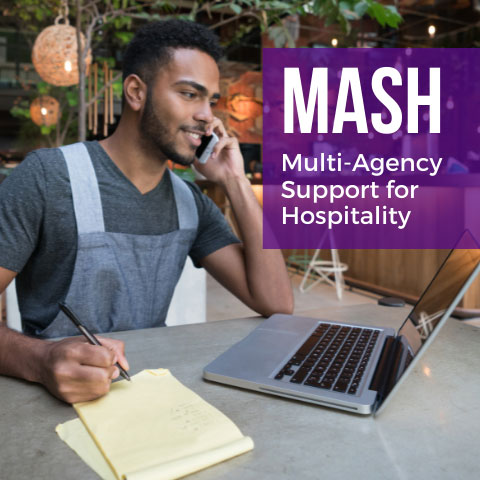 Logo for MASH Multi-Agency Support for Hospitality