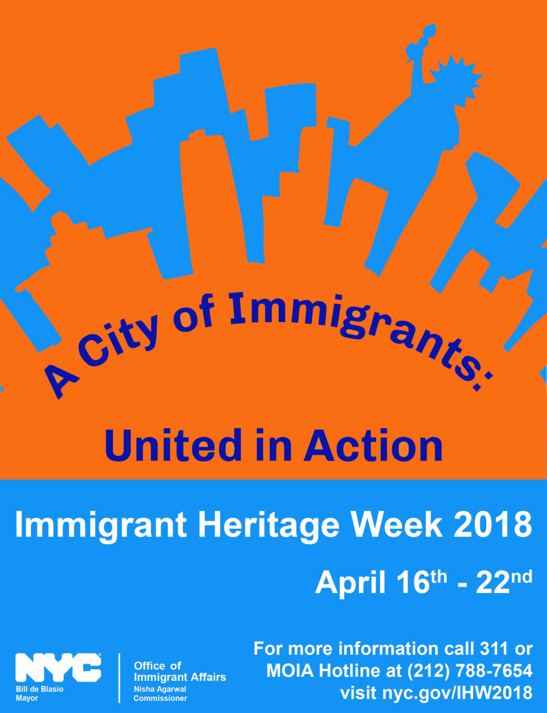Immigrant Heritage Flyer Immigrant Heritage Flyer