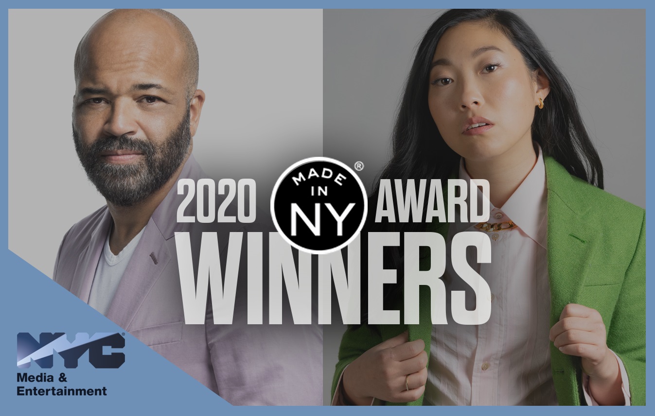 Made in NY Awards recipients AWKWAFINA AND JEFFREY WRIGHT