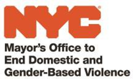 Mayor's Office to End Domestic and Gender-Based Violence Logo