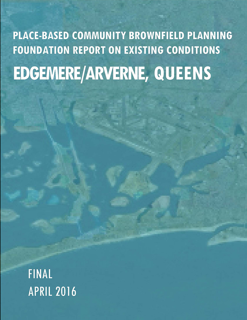 Report Cover for Edgemere/Arverne, Queens (April 2016)