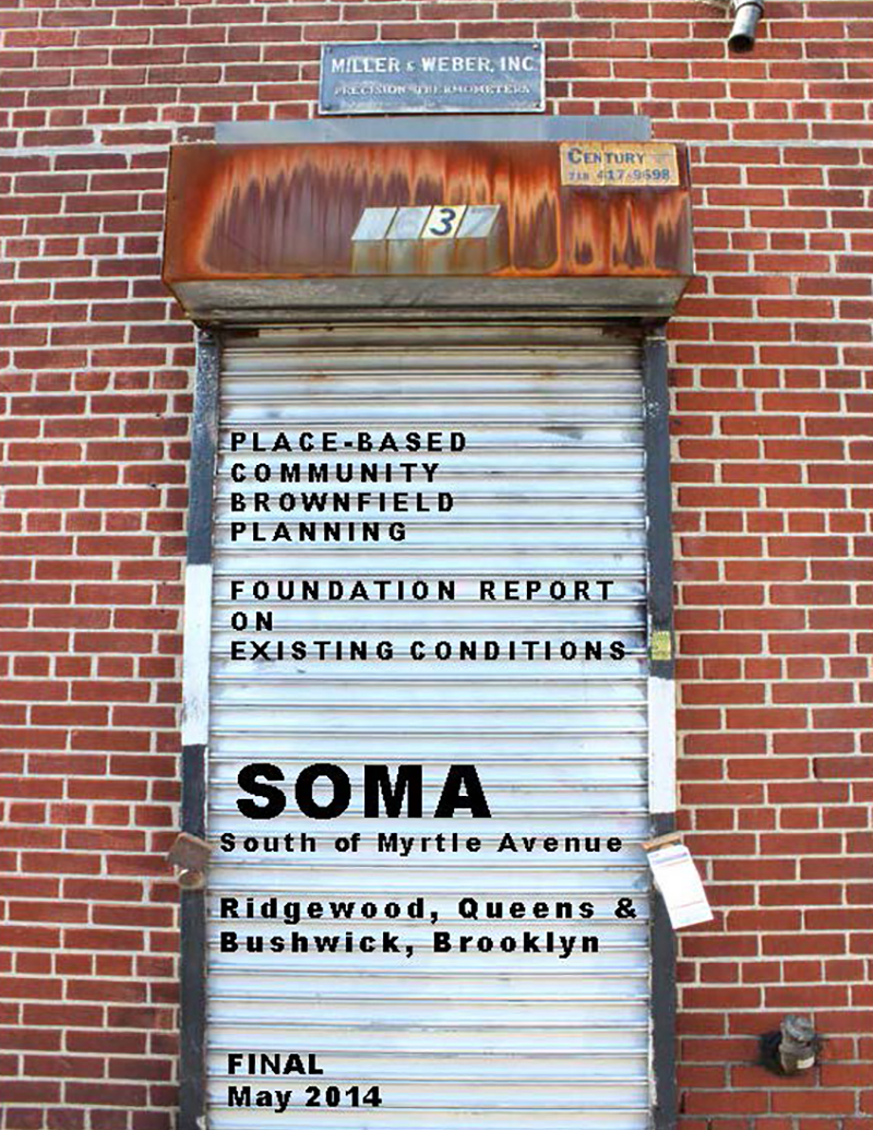 Report Cover for SOMA South of Myrtle Avenue (May 2014)
