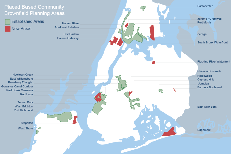 Map of City Neighborhoods with Community-Based Organizations
                                           