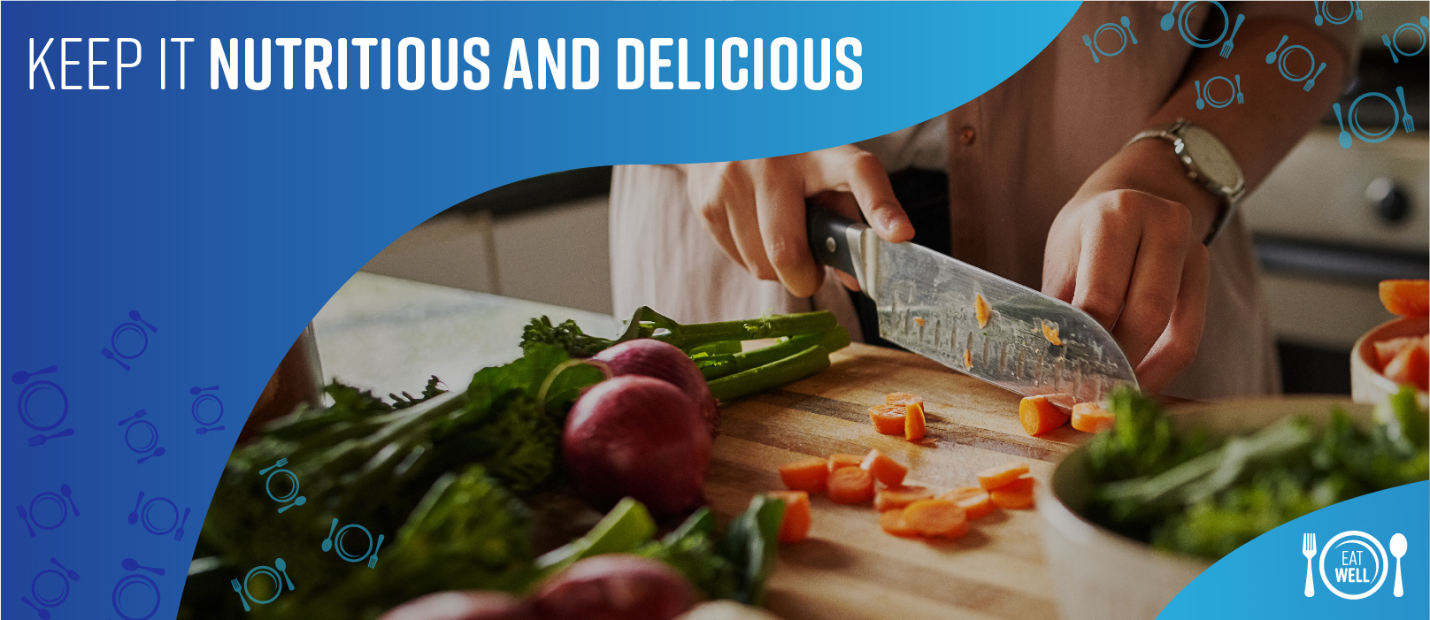 Eat Well Banner Eat Well Banner