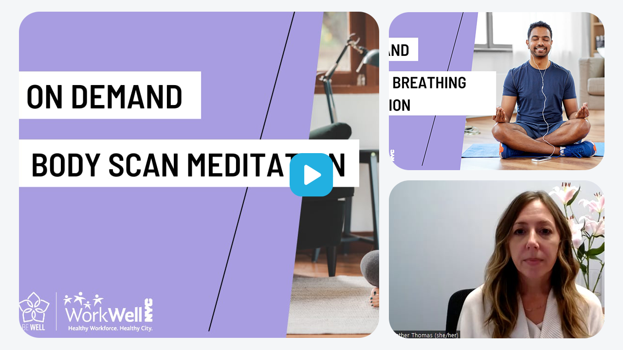 Be Well Meditations video showcase