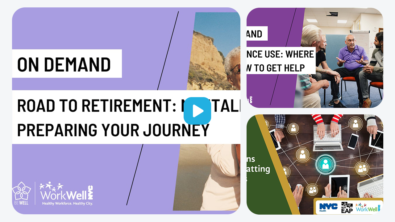 Be Well Webinars Video Showcase