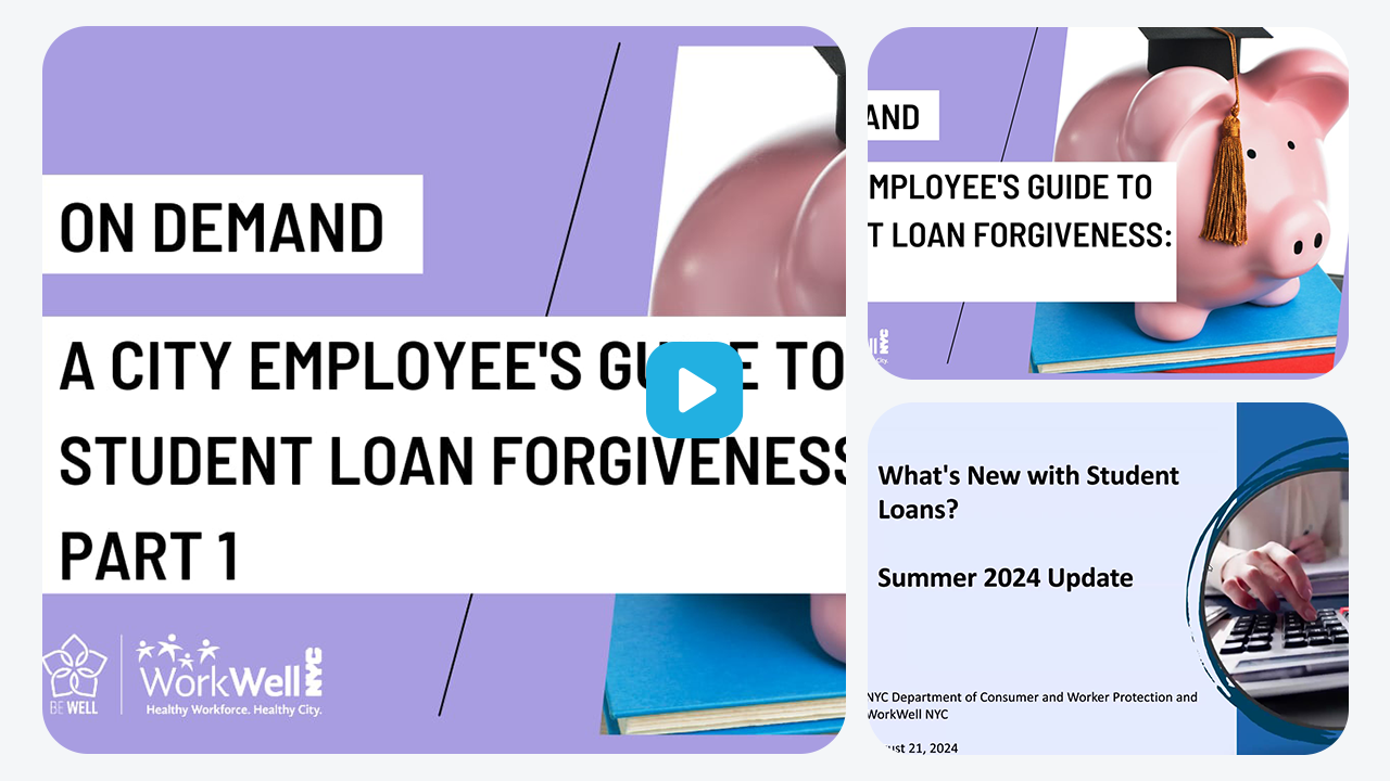 City Employee Guide to Student Loan Forgiveness Video Showcase