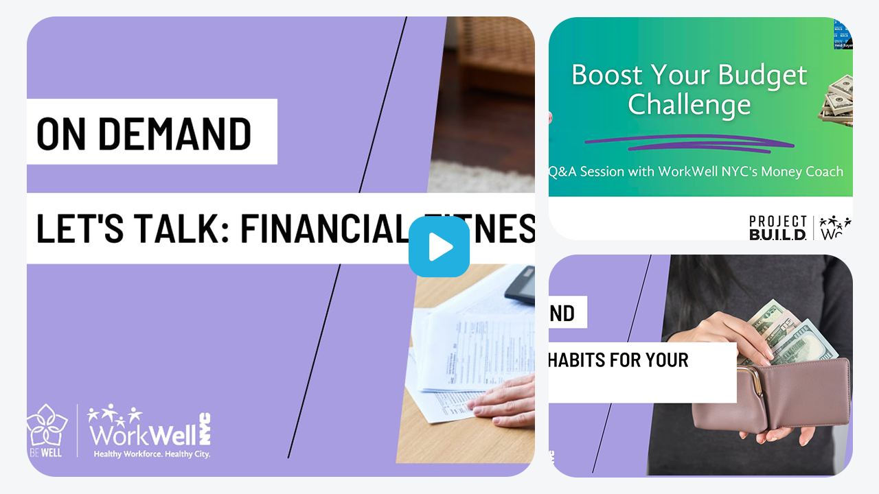 WorkWell NYC Financial Wellness Video Showcase