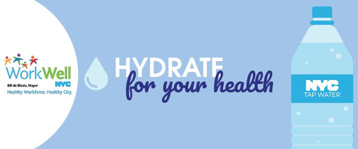 WorkWell Banner Hydrate for Health